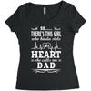 So... There's This Girl Who Kinda Stole My Heart She Calls Me Dad Women's Triblend Scoop T-shirt