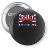 skinhead union jack, ideal birthday gift or present Pin-back button