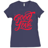 good love Ladies Fitted T-Shirt