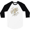 torn rib cage 3/4 Sleeve Shirt
