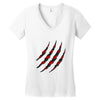 Clawed Up Women's V-Neck T-Shirt