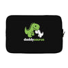 daddysaurus dinosaur dino Laptop sleeve