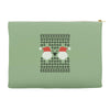 ugly santa noel Accessory Pouches