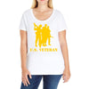 us veteran Ladies Curvy T-Shirt