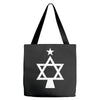 chrismukkah tree christmas Tote Bags