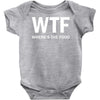 where's the food Baby Onesie
