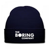 the boring company embroidery Knit Cap