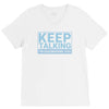 keep talking i m diagnosing you V-Neck Tee
