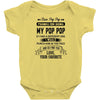 Dear Pop Pop, Love, Your Favorite Baby Onesie