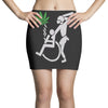 police brutality 100% cotton Mini Skirts