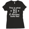 21st birthday Ladies Fitted T-Shirt