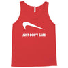 just don't care Tank Top