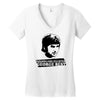 george best maradona good pele better Women's V-Neck T-Shirt