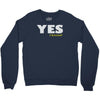 yes i know Crewneck Sweatshirt