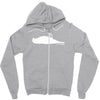 atticus   crow logo Zipper Hoodie