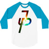 jake paul colorful galaxy 3/4 Sleeve Shirt