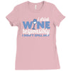 i drink wine responsibly, i don't spill any Ladies Fitted T-Shirt