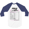 May Girl Facts Gemini 3/4 Sleeve Shirt