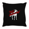 don't stop believing unicorn Throw Pillow