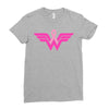 breast cancer wonder woman Ladies Fitted T-Shirt