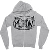 meow cat Zipper Hoodie