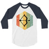 vintage sagittarius 3/4 Sleeve Shirt