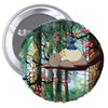 Stitch And Totoro Pin-back button