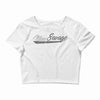 man savage Crop Top
