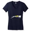 by a nose Women's V-Neck T-Shirt