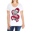 spray paint Ladies Curvy T-Shirt