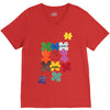 puzzled V-Neck Tee