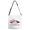 November Peeking Out Baby Girl Adjustable Strap Totes