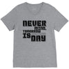 never mind V-Neck Tee
