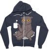 catffeinated Zipper Hoodie