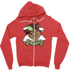 off the hook Zipper Hoodie