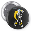 zero splatter clearance Pin-back button