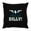 Philly Dilly Throw Pillow