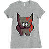 mabari chibi Ladies Fitted T-Shirt