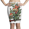 piranha party Pencil Skirts