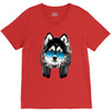 huskie music V-Neck Tee
