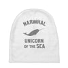 narwhals Baby Beanies