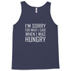 hungry apology Tank Top
