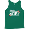blessed sister with flower white color Tank Top