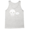 i live inside your face skull Tank Top