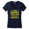 science puns Women's V-Neck T-Shirt