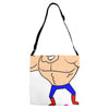do you even squat? Adjustable Strap Totes