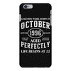 legends were born in october genuıne 1996 qualıty one kind of aged l iPhone 6 Plus/6s Plus Case