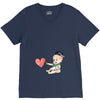 Cute Painter V-Neck Tee