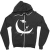 On The Moon Zipper Hoodie