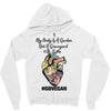 my body is a garden, not a graveyard Zipper Hoodie